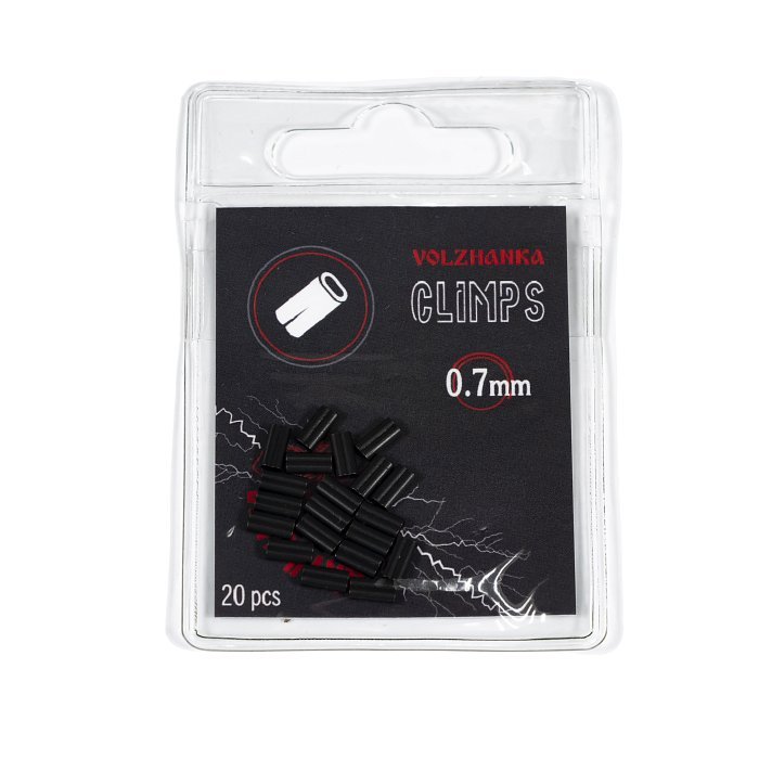 Обжимная трубочка "Volzhanka Climps" 0,7мм (20шт)