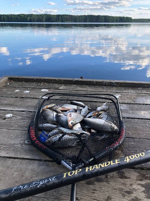 Ручка к подсачеку "Volzhanka Pro Sport Top Handle" 4м (3 секции)