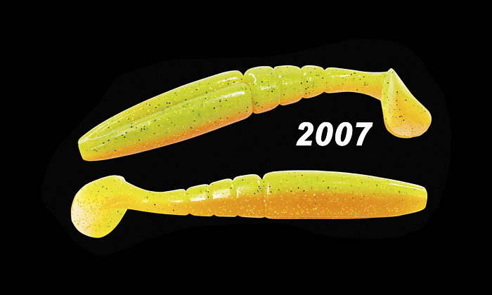 Силиконовая приманка "Volzhanka BigMag Shad  75" цвет 2007 (в упак. 6шт) Силиконовая приманка "Volzhanka BigMag Shad  75" цвет 2007 (в упак. 6шт)