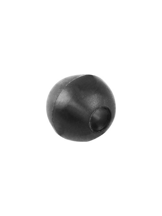 Бусина с конусным отверстием "Volzhanka Tapered Beads 4мм " цвет Black (20шт/уп)