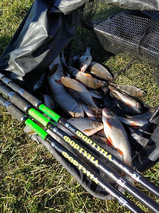 Удилище фидер "Волжанка Фортуна" 3.3м (3 секций+3) тест до 100+гр