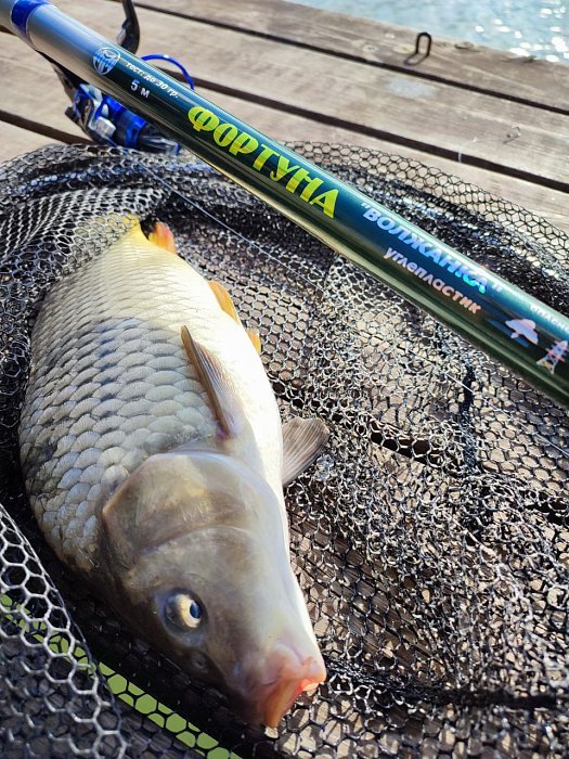 Удилище с/к "Волжанка Фортуна" 4,0м (4 секции) тест до 30гр (IM6)