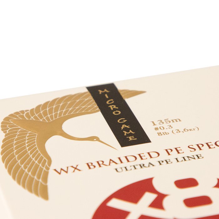 Леска плетеная "Micro Game" 100м/0.09мм 3.6кг (#0.3-8Lb) цв. Голубой