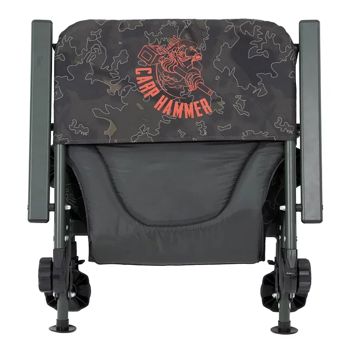 Кресло рыболовное "Carp Hammer Comfort Lite" с подлокотниками и регулируемой спинкой