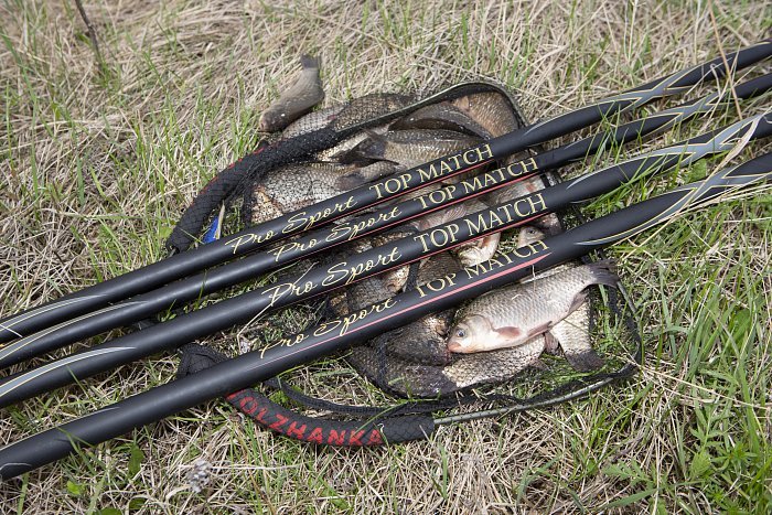 Удилище б/к "Volzhanka Top Match" 8.0м (7 секций)