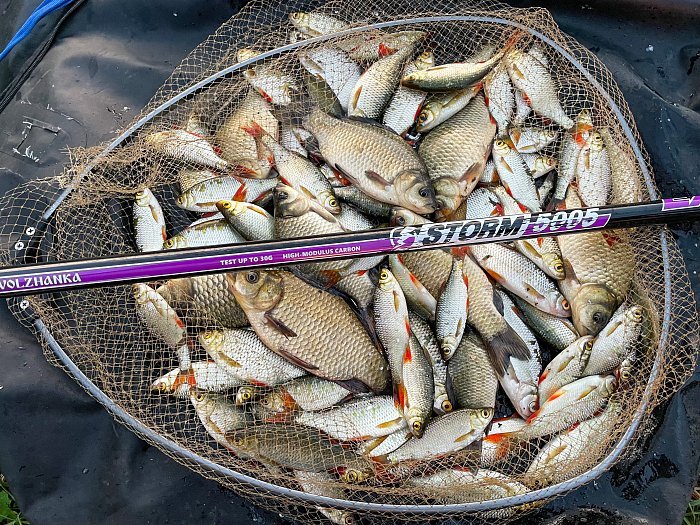 Удилище б/к "Волжанка Шторм" 7.0м тест до 30гр (7 секций)