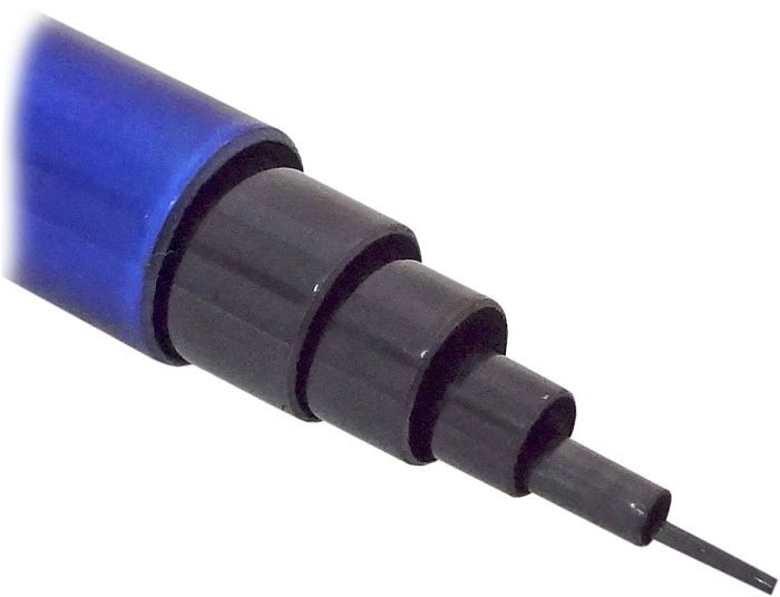 Удилище б/к "Волжанка Мини" 3.5м (6 секций) тест до 25гр (IM6)