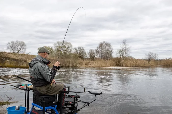Удилище фидер "Volzhanka Pro Sport Extreme Feeder 12ft 60+" 3.6м (3 секции+3) тест 60+гр Удилище фидер "Volzhanka Pro Sport Extreme Feeder 12ft 60+" 3.6м (3 секции+3) тест 60+гр