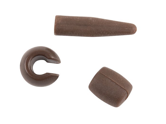 Набор для Чод Риг "Volzhanka Chod Safety System" цвет Brown (10*3шт/уп)