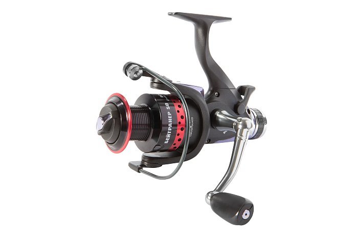 Катушка б/ин с системой бейтранер "Волжанка Бейтранер 60" (8+1 подш);(0.4мм/140м)