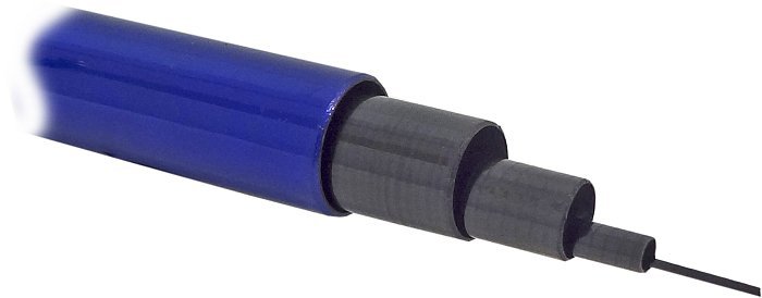 Удилище б/к "Волжанка Фортуна" 4,0м (4 секции) тест до 30гр (IM6)