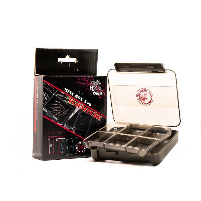 Коробка "Carp Hammer Mini Furniture box-3+6" (10.2*8.7*2.4 на 3+6 отделений) Коробка "Carp Hammer Mini Furniture box-3+6" (10.2*8.7*2.4 на 3+6 отделений)