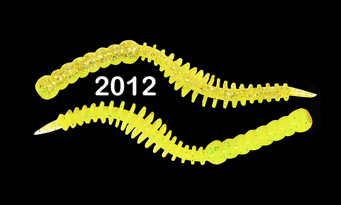 Силиконовая приманка "Volzhanka Goauld 80" цвет 2012 (в упак. 8шт)