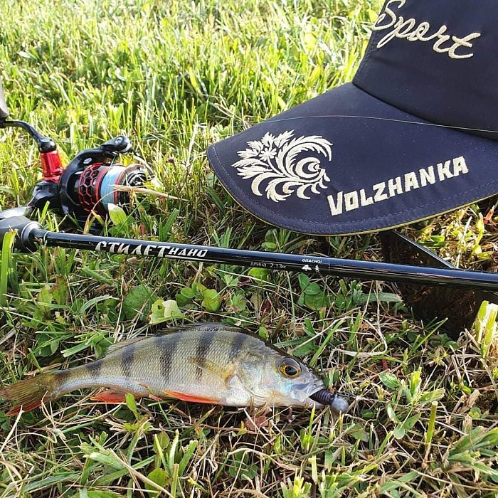 Спиннинг "Волжанка НаноСтилет" тест 0.5-8гр 2.13м (3 секции+3)