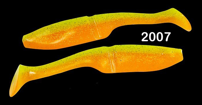 Силиконовая приманка "Volzhanka Big Roach 150" цвет 2007 (в упак. 3шт)