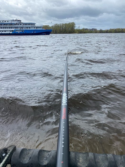 Удилище штекерное "Volzhanka Inferno" 13.0м (8 секций)