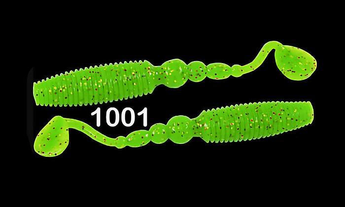 Силиконовая приманка "Volzhanka Sweet Smelt 68" цвет 1001 (в упак. 8шт)