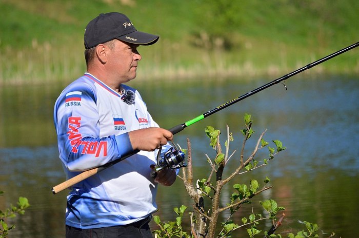 Удилище фидер "Волжанка Фортуна" 3.3м (3 секций+3) тест до 100+гр