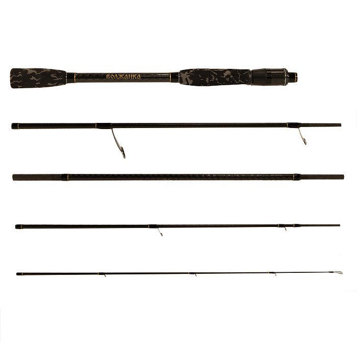 Спиннинг "Волжанка Империал" тест 10-35гр 2.28 м (5 секций)
