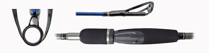 Спиннинг "Волжанка Стайер" тест 30-60гр 2.7м (2 секции)