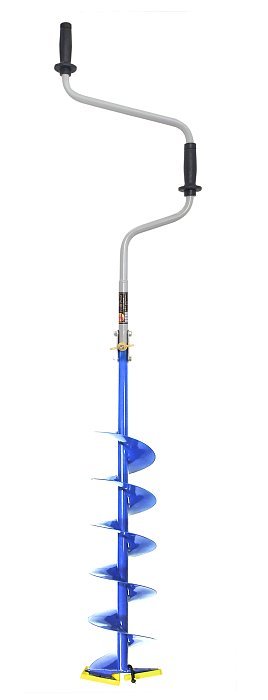 Ледобур "NERO-150-1" L(шнека)-0.62м, L(трансп)-0.92м. L(бурения)-1.1м, m=3.0кг