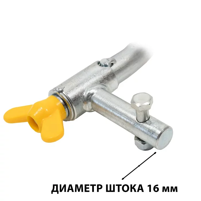 Рукоятка Ø19 с переходником для шнеков NERO под дрель