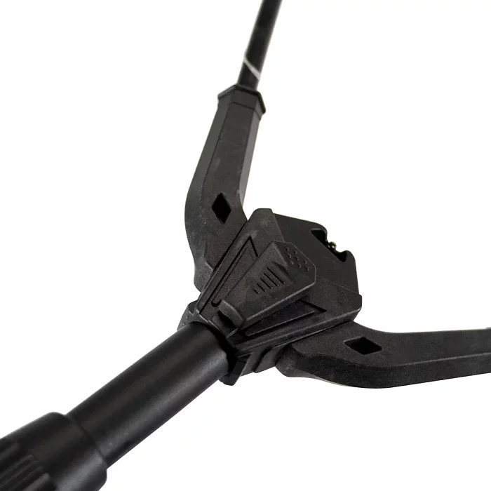 Подсачек телескопический, складной "Волжанка" леска 2.4м (замок пластик, ручка композит)