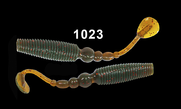 Силиконовая приманка "Volzhanka Sweet Smelt 68" цвет 1023 (в упак. 8шт)