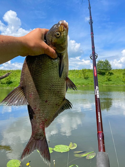 Удилище фидер "Волжанка Речной Монстр" 3.3м (3 секции+3) тест 150+гр