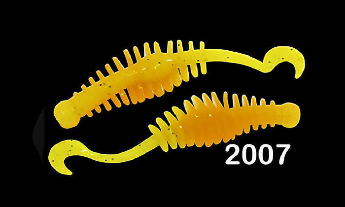 Силиконовая приманка "Volzhanka Prodigy 60" цвет 2007 (в упак. 10шт)