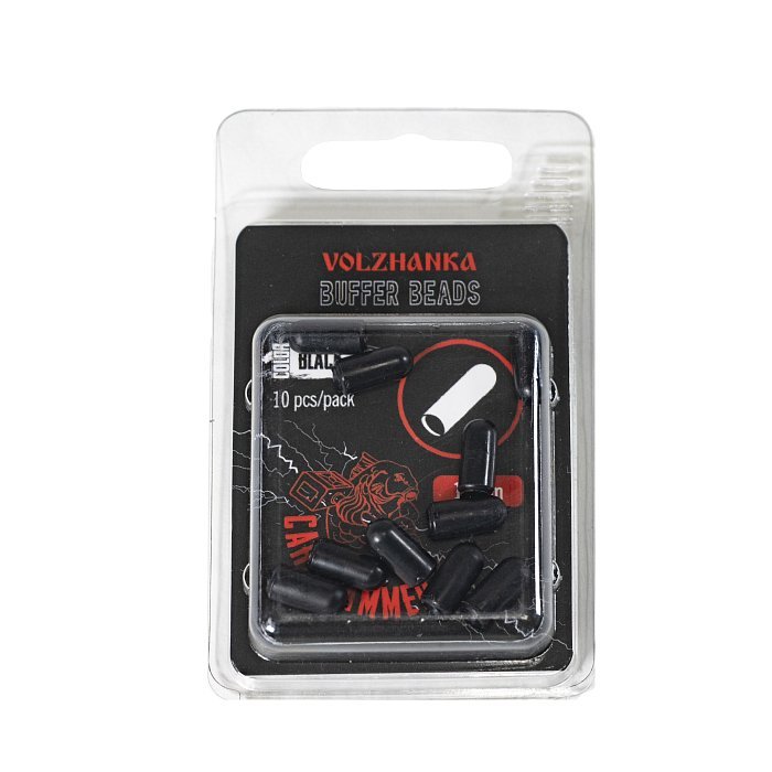 Отбойник "Volzhanka Buffer Beads 12mm" цвет Black (10шт/уп)