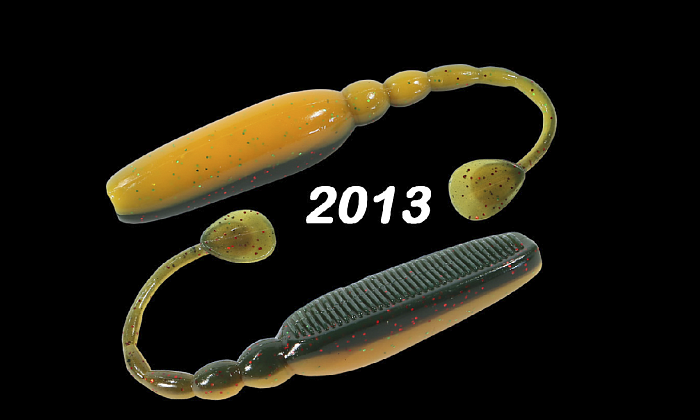 Силиконовая приманка "Volzhanka Sexy Bleak 110" цвет 2013 (в упак. 5шт)