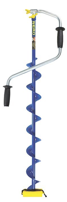 Ледобур "NERO-SPORT-130T" телескопический L(шнека)-0.84м, L(транс.)-1.15м, L(бурения)-1.5м, m=3.5кг