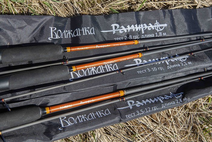Спиннинг "Волжанка Рапира" тест  2-8гр 1.8м (2 секции) Спиннинг "Волжанка Рапира" тест  2-8гр 1.8м (2 секции)