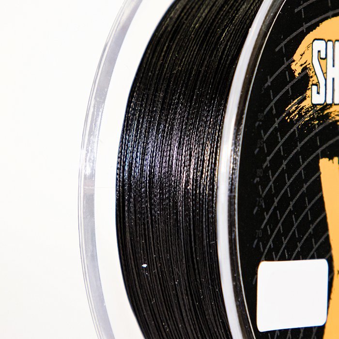 Леска плетеная Carp Hammer "Shock Braid X8" 100м/0.37мм 60LB цв. черный