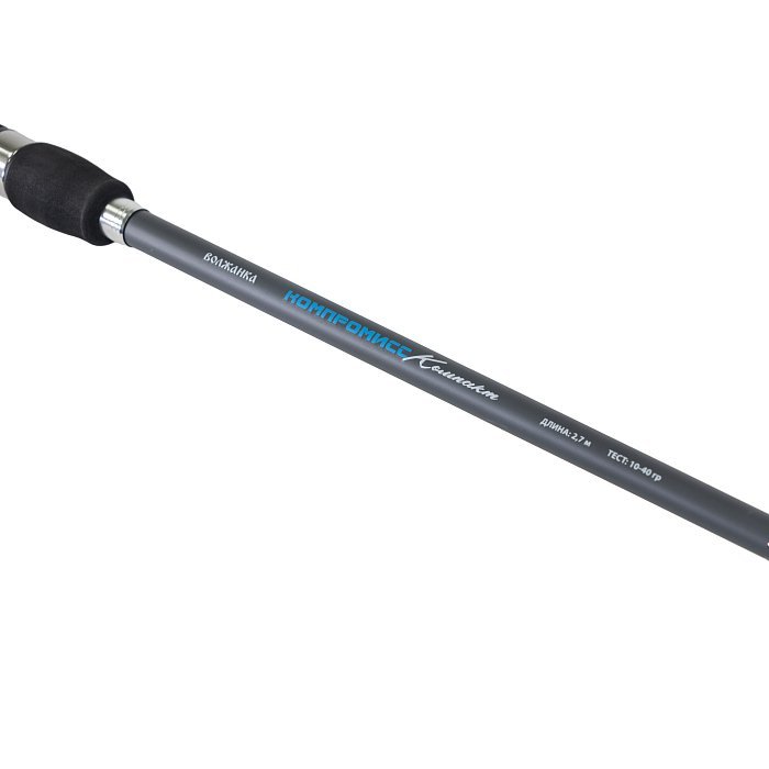 Спиннинг "Волжанка Компромисс Компакт" тест 10-40гр 2.7м (3 секции)