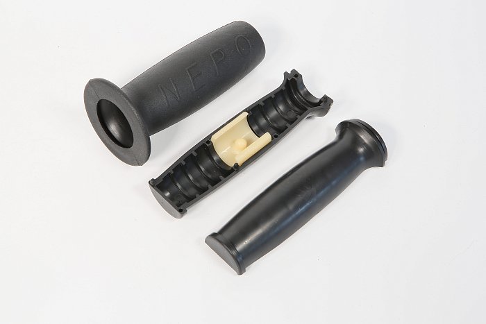 Ремкомплект ручек с резиновой накладкой Ø19