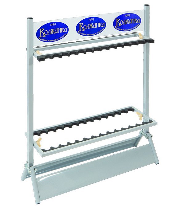 Стойка "Волжанка" разборная, металлическая на 28 удилищ