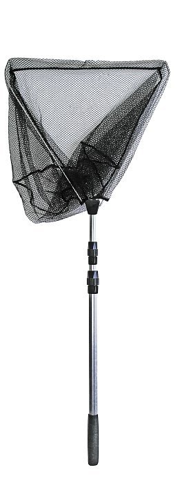 Подсачек телескопический, складной "Волжанка" 2.7м латекс (замок металл)