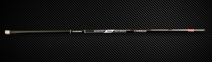 Удилище б/к "Волжанка Оптима" 7.0м (7 секций) тест до 25гр