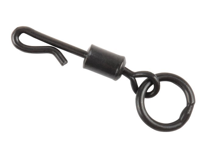 Вертлюг с кольцом и быстросъемом "Volzhanka Quick Change Swivel with Ring" # 11 (10шт/уп)