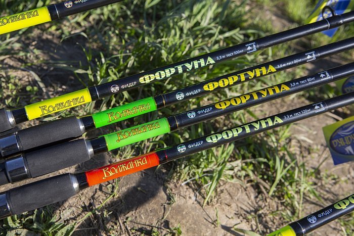 Удилище фидер "Волжанка Фортуна" 3.3м (3 секций+3) тест до 100+гр