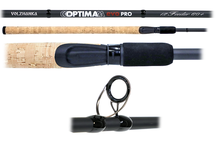 Удилище фидер "Volzhanka Optima Evo Pro 12ft" 3.6м тест 60+гр