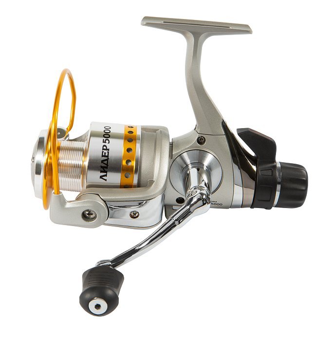 Катушка б/ин "Волжанка Лидер 4000" (9+1подш) 0,30/190м задн.фрикц.+зап.шпуля