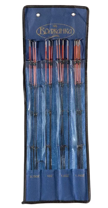 Набор квивертипов к удилищу фидер "Волжанка Оптима"  (glass) (20шт)