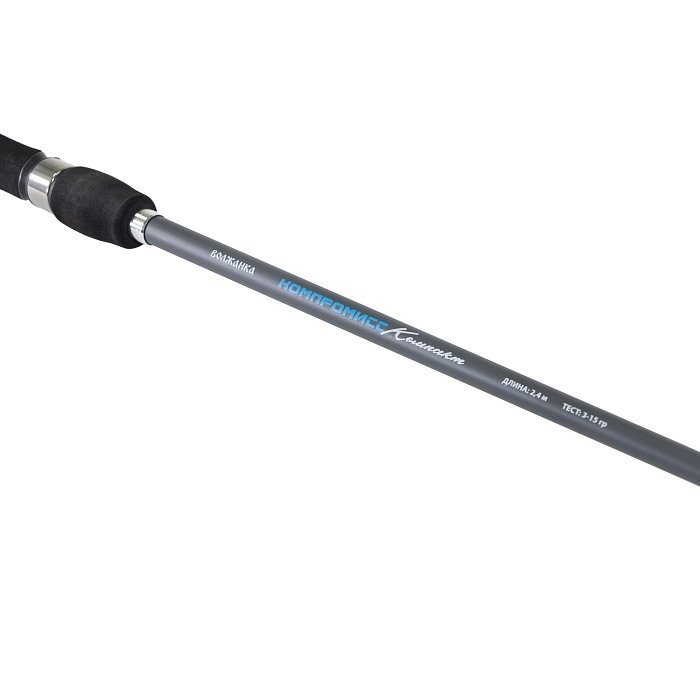 Спиннинг "Волжанка Компромисс Компакт" тест  3-15гр 2.4м (3 секции)