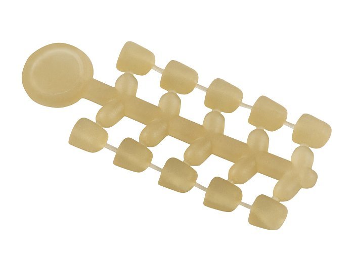 Стопор для размещения на крючке "Volzhanka Hook Beads" цвет Trans Brown (2шт/уп)