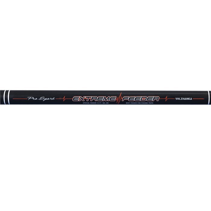 Удилище фидер "Volzhanka Pro Sport Extreme Feeder 12ft 60+" 3.6м (3 секции+3) тест 60+гр Удилище фидер "Volzhanka Pro Sport Extreme Feeder 12ft 60+" 3.6м (3 секции+3) тест 60+гр