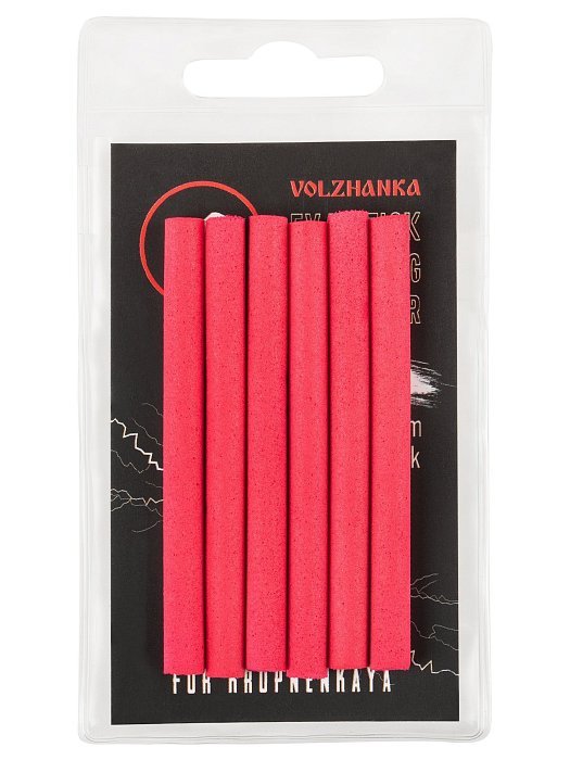 EVA для Зиг Риг "Volzhanka Eva Stick for Zig Aligner 6mm*70mm " цвет Red (6шт/уп)