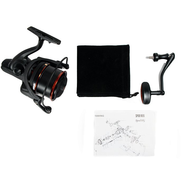 Катушка  "Volzhanka Spod 8000 HG MAX"  (10+1BB) 0.27мм/225м